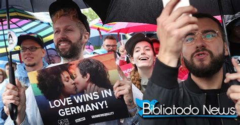 Germany Legalizes Same Sex Marriage Christian News