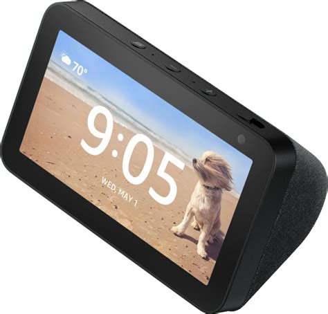 Amazon Echo Show 5th Gen Smart Display With Alexa Charcoal At
