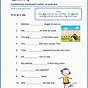 Grade 5 English Verbs Worksheets
