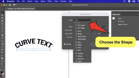 How To Curve Text In Illustrator In 6 Easy Steps