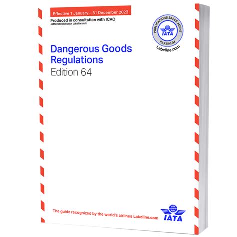 Iata Dangerous Goods Regulations Publications Labeline