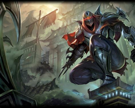 League Of Legends Zed The Master Of Shadows Champion Spotlight Gameplay