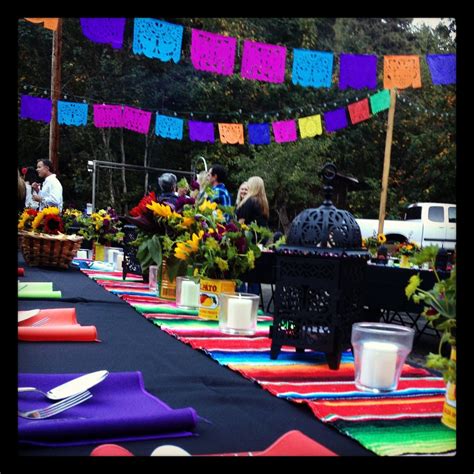 Anniversary party themes run the gamut from traditional and classic to colorful and creative. Fiesta 25th Anniversary Party | 25th anniversary party ...