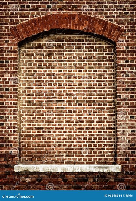 Decorative Brickwork Arched Frame Stock Photo Image Of Archway