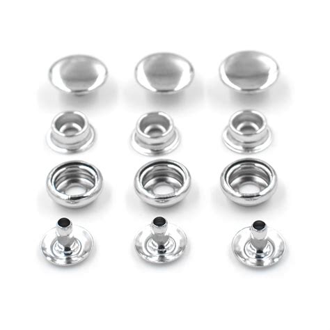 Buy 50 Sets Lot 10mm Metal Snaps Clothing Accessories