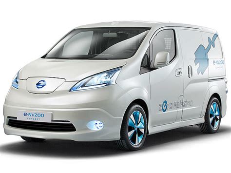 Nissan E Nv200 Electric Van Production Debut At Geneva Motor Show