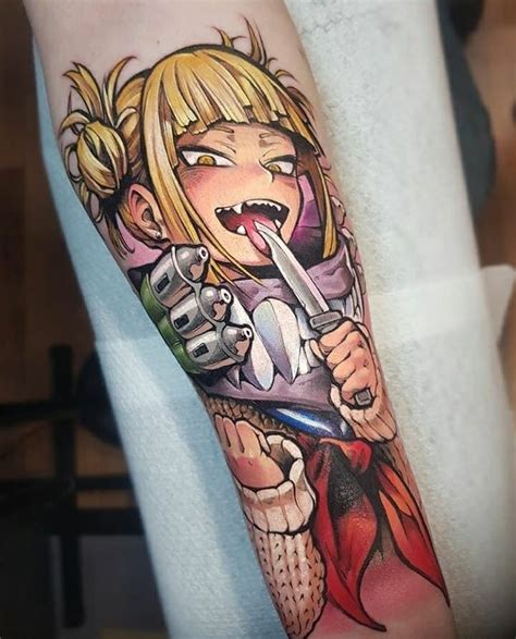 Anime Leg Tattoos