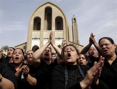 Egypt Clashes Outside Copt Cathedral Leave One Dead The Times Of Israel