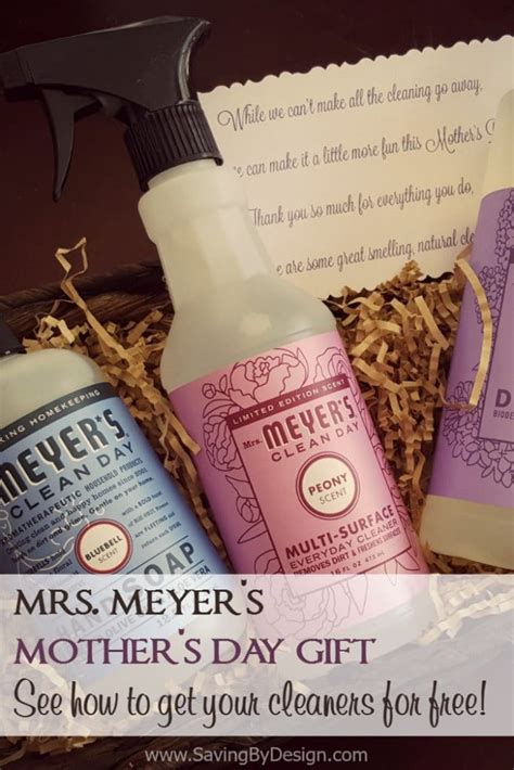 Mrs Meyers Mothers Day T Basket Create One For Free Saving