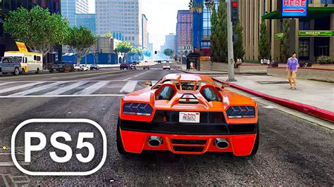 Gta 5 Ps5 Gameplay Car Chase 4k Ultra Hd Grand Theft Auto 5 Game Videos