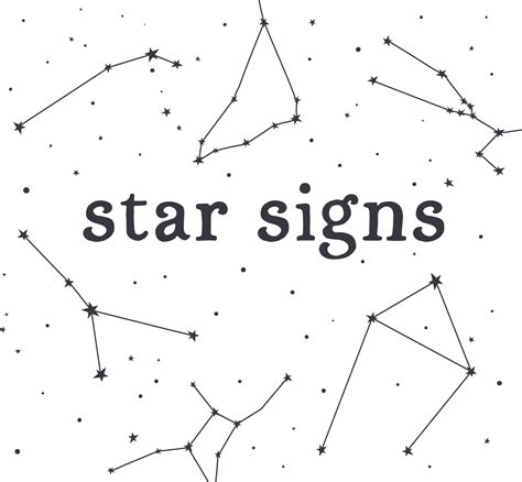 Star Signs Clip Art Zodiac Constellation Astrology Clip Etsy