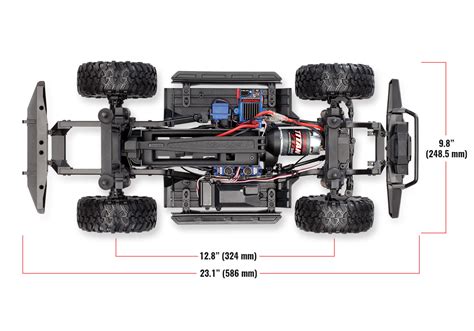 Traxxas Land Rover Defender Trx 4 1 10 4wd Electric Trail Crawler Rtd