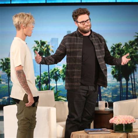 Seth Rogen Comes Face To Face With Justin Bieber After Their Beef