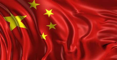 China Flag Stock Footage Video Shutterstock