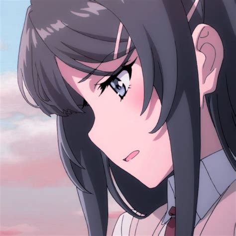 Mai Sakurajima Icons Versão Anime Anime Fotos