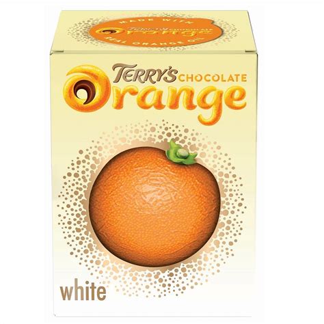 terry s white chocolate orange ball 147g route sweety sweets