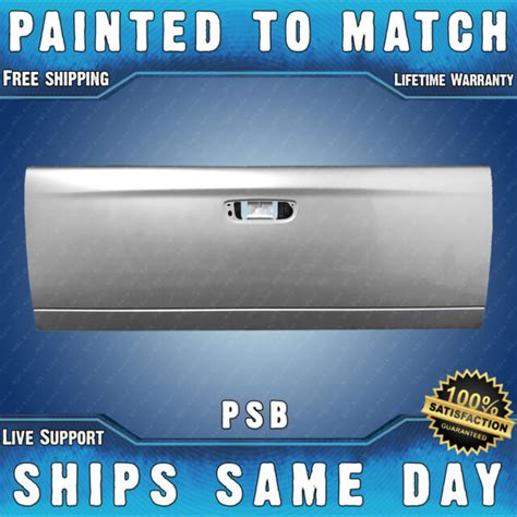 New Painted Psb Bright Silver Tailgate For 2002 2009 Dodge Ram 1500