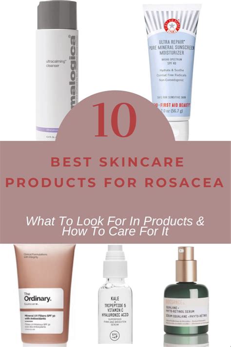 Best Skincare Products For Rosacea Anti Redness Skin Care Routine