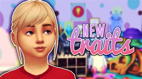 8 New Traits For Children The Sims 4 Mods Youtube