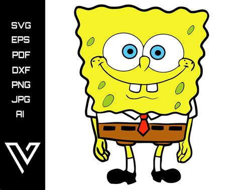 275 Download Spongebob Layered Svg Free Svg Cut File Bundles