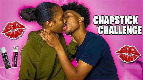 The Chapstick Kissing Challenge Extreme Make Out Youtube