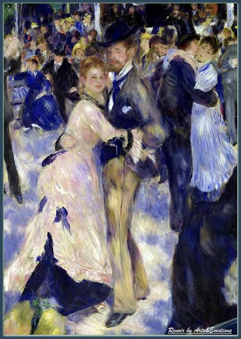 A Dança No Moulin De La Galette 1876 Renoir Pierre Auguste Renoir