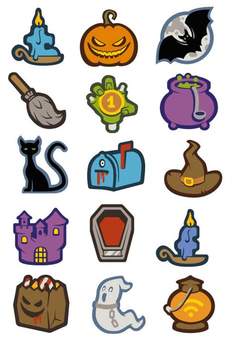 A Cool Collection Of Free Halloween Icon Sets Designbeep
