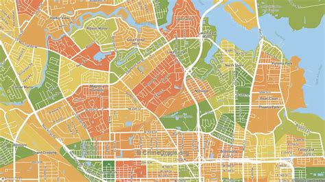 The Safest and Most Dangerous Places in 45th and Moncrief, Jacksonville