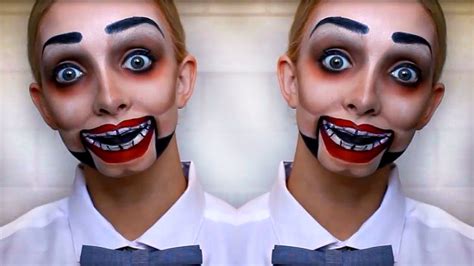 Creepy Ventriloquist Doll Makeup Tutorial