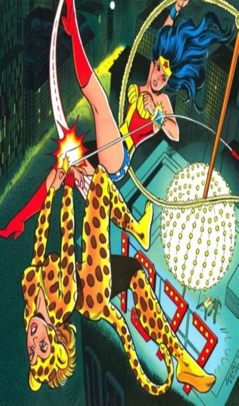 Wonder Woman Versus Cheetah Dc Comics Fan Art Fanpop