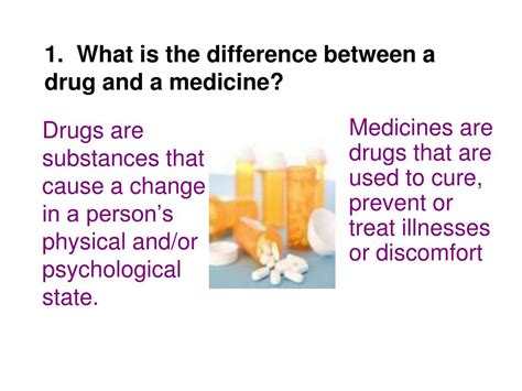 Ppt Understanding Drugs And Medicines Powerpoint Presentation Free