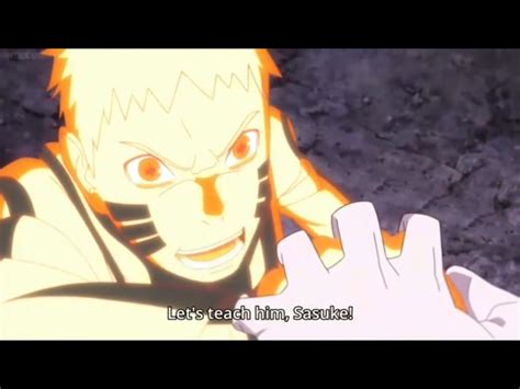 Is Naruto Using Six Paths Sage Mode Here Boruto Ep 64 I