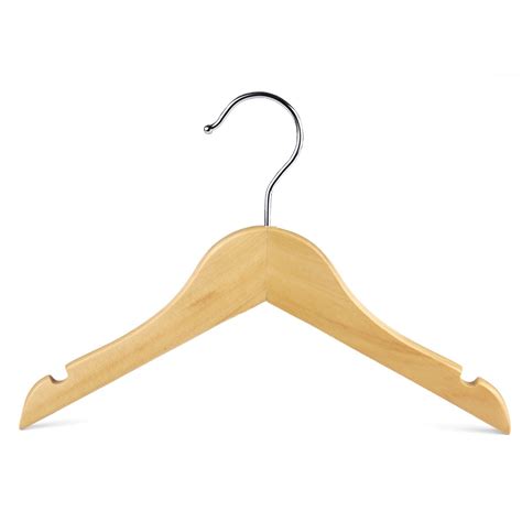 The Hanger Store™ Baby And Kids Wooden Coat Hangers Tops And Clips