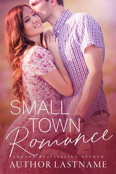 Small Town Romance Premade Book Cover Premade Book Covers Small Town Romance Book Cover