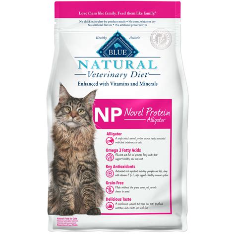 Blue Buffalo Natural Veterinary Diet Np Novel Protein Alligator Dry Cat