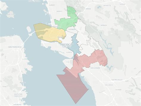 Voting In Oakland District By District