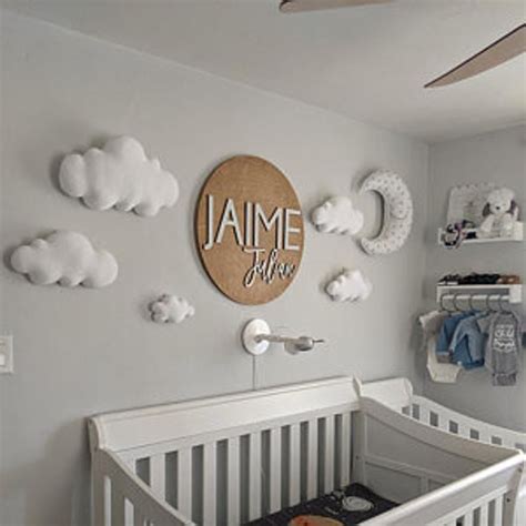 Set Of 5 Clouds Wall Hangingclouds Decorphoto Propclouds Etsy In 2020
