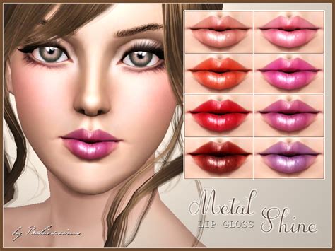 The Sims Resource Metal Shine Lip Gloss