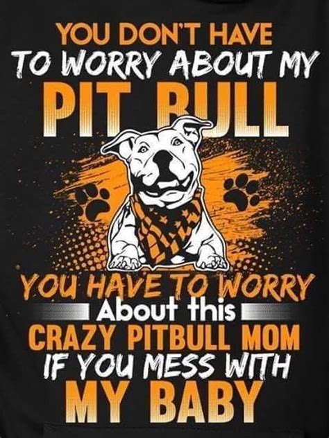 To All Pitbull Owners Pitbull Dog Quotes Pitbull Mom Pitbull Quotes