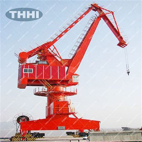 China Easy Operation Rail Mounted Harbor Portal Crane Manufacturers