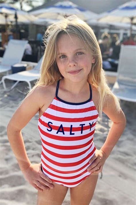 Mabel Striped Printed One Piece Swimsuit In 2021 Little Girl