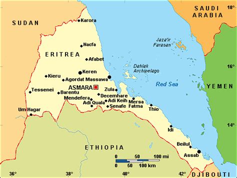 Map of africa with countries and capitals. Eritrea Map | eritrea-map.gif | Map, Eritrea, Lonely planet
