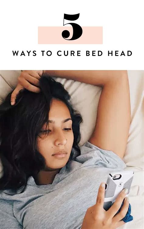 5 ways to cure bed head when you have only 5 minutes to spare morning hair bed hair