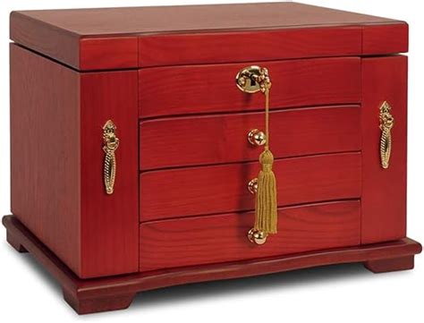 Extra Large Wooden Jewelry Boxjewel Case Cabinet Armoire