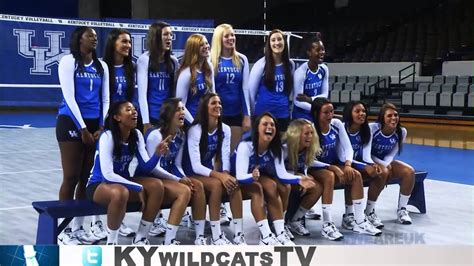 Kentucky Wildcats Tv Volleyball Photo Day 2013 Youtube