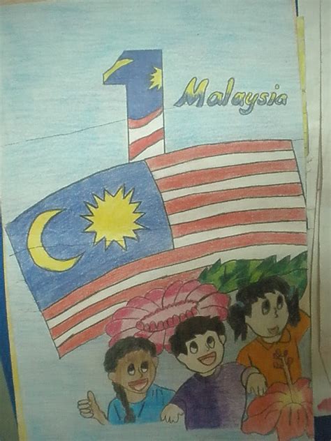 Catatan Seorang Guru Pertandingan Mewarna Poster Kemerdekaan 53