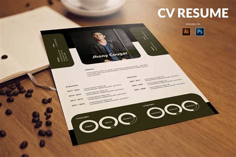 30 Best Photoshop Resume Templates Psd With Modern Designs Theme