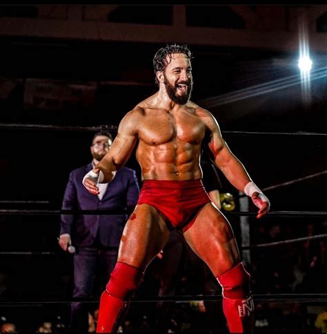 Download Tony Nese Prominent American Professional Wrestler In Action Wallpaper