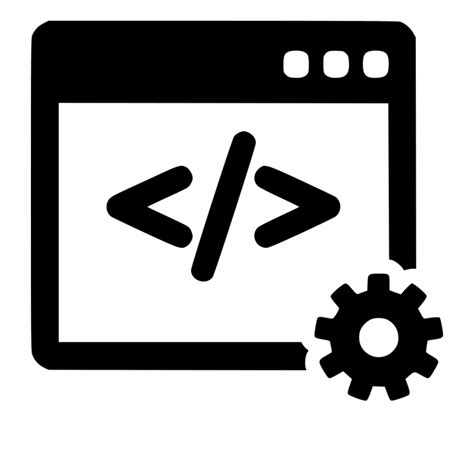 Web Development Icon At Collection Of Web Development