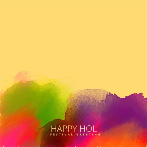 Ink Stain Background With Happy Holi Text Happy Holi Greetings Happy